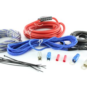 G4 - 4 AWG Full Wire Kit Silver Tinned 100% O2 Free Pure Copper