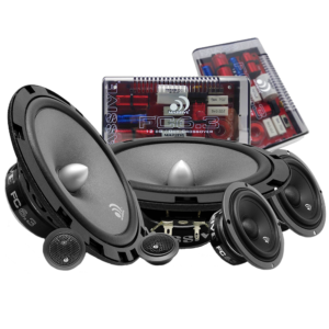 FC6.3 - 6.5" High Quality 3-Way 150 Watts RMS Component Speaker Kit