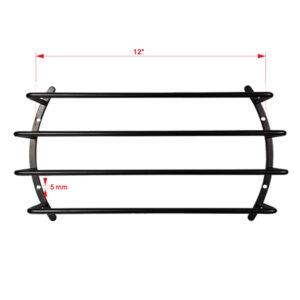 GRILL12 - 12" Deep Anodized Steel Protective Subwoofer Grill