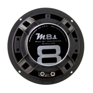 M8S - 8" 140 Watt 4 Ohm Mid-Range Shallow Mount Speaker
