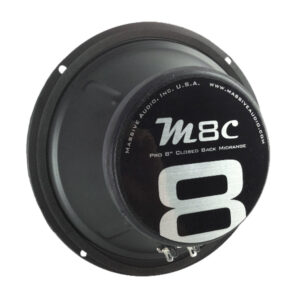 M8C - 8" 80 Watt 8 Ohm Mid-Range Closed Back Speaker