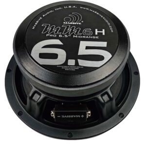 MM6H - 6.5" 140 Watt 4 Ohm Mid-Range / Mid-Bass Speaker