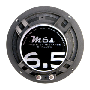M6S - 6.5" 130 Watt 4 Ohm Mid-Range Shallow Mount Speaker