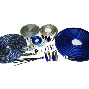 AK0 - 0 AWG Full Wire Kit Silver Tinned 100% O2 Free Pure Twisted Copper