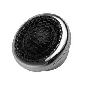 CT1X - 100 Watts RMS Multi Mounting 25mm Silk Dome Chrome Tweeters (PAIR)