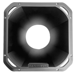 DF6B - 6.5" 90 x 90, ABS, Bolt-On, Flare Horn For 6.5" Mid-bass & Mid-Range Drivers