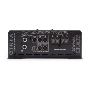 GTR1A - 1060 Watt RMS @ 1 Ohm Mono Block GT Series Full Range Amplifier With Bass Remote