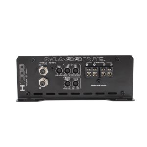 H1000 - 1050 Watt RMS @ 1 Ohm Mono Block Hippo Series Amplifier with Bass Remote