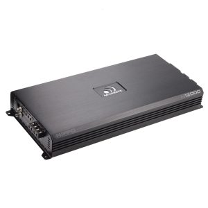 H12000 - 12000 Watt RMS @ 1 Ohm Mono Block Hippo Series Amplifier with Bass Remote