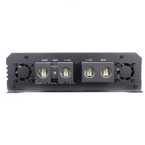 H12000 - 12000 Watt RMS @ 1 Ohm Mono Block Hippo Series Amplifier with Bass Remote