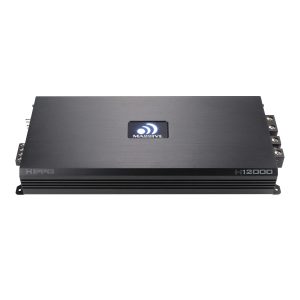 H12000 - 12000 Watt RMS @ 1 Ohm Mono Block Hippo Series Amplifier with Bass Remote