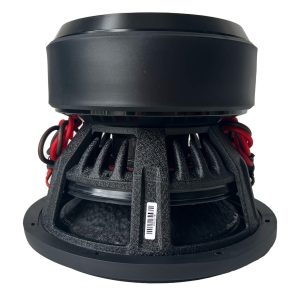 H122XR - 12" 3000 Watts RMS Dual 2 Ohm 4" V.C. Mega 70 Lbs. Subwoofer