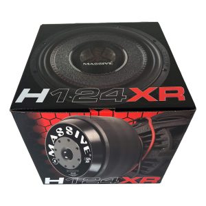 H124XR - 12" 3000 Watts RMS Dual 4 Ohm 4" V.C. Mega 70 Lbs. Subwoofer