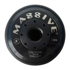 H124 - 12" 1500 Watts RMS Dual 4 Ohm 3" V.C. Mega Subwoofer
