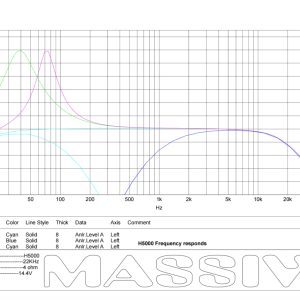 H5000 - 5000 Watt RMS @ 1 Ohm Mono Block Hippo Series Amplifier with Bass Remote
