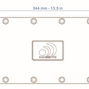P4 - 1,600 Watts RMS @ 1 Ohm Mono Block Amplifier