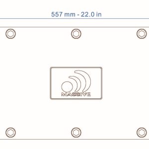 P8 - 3,500 Watts RMS @ 0.5 Ohm Mono Mega Amplifier