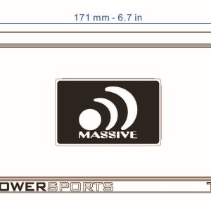 T2 - 800 Watts RMS @ 1 Ohm Mono Block Amplifier