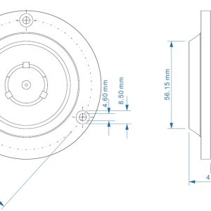 T35V2 - 30 Watts RMS 4 Ohm 25.5mm Power Bullet Tweeter (Pair)