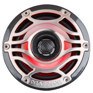 T65S - 6.5" 160 Watts Marine Coaxial LED Speakers (PAIR)